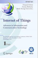 Internet of Things. Advances in Information and Communication Technology