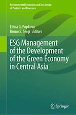 ESG Management of the Development of the Green Economy in Central Asia