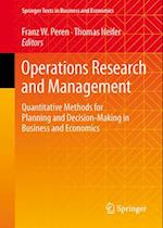 Operations Research and Management