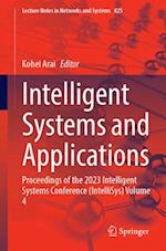 Intelligent Systems and Applications