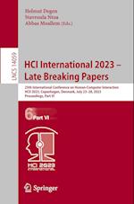 HCI International 2023 – Late Breaking Papers