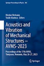 Acoustics and Vibration of Mechanical Structures¿AVMS-2023