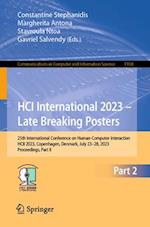 HCI International 2023 – Late Breaking Posters