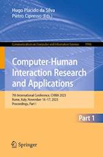 Computer-Human Interaction Research and Applications