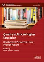 Quality in African Higher Education