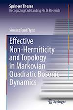 Effective Non-Hermiticity and Topology in Markovian Quadratic Bosonic Dynamics