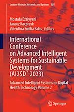 International Conference on Advanced Intelligent Systems for Sustainable Development (AI2SD¿2023)