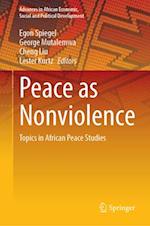Peace as Nonviolence