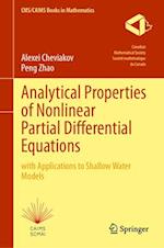Analytical Properties of Nonlinear Partial Differential Equations