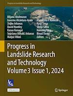 Progress in Landslide Research and Technology, Volume 3 Issue 1, 2024