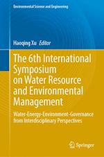 The 6th International Symposium on Water Resource and Environmental Management