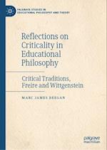 Reflections on Criticality in Educational Philosophy