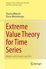Extreme Value Theory for Time Series