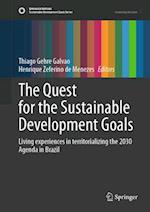 The Quest for the Sustainable Development Goals