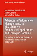 Advances in Performance Management and Measurement for Industrial Applications and Emerging Domains