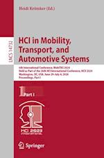 Hci in Mobility, Transport, and Automotive Systems