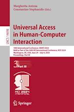 Universal Access in Human-Computer Interaction