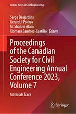 Proceedings of the Canadian Society for Civil Engineering Annual Conference 2023, Volume 7