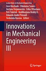 Innovations in Mechanical Engineering III