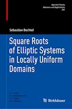 Square Roots of Elliptic Systems in Locally Uniform Domains