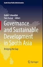 Governance and Sustainable Development in South Asia