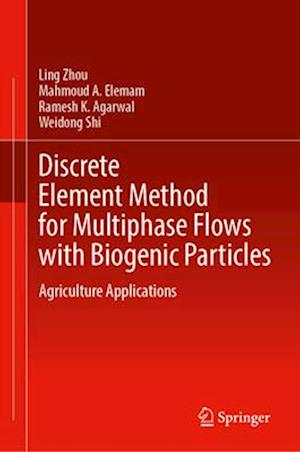 Discrete Element Method for Multiphase Flows with Biogenic Particles