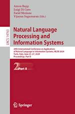 Natural Language Processing and Information Systems