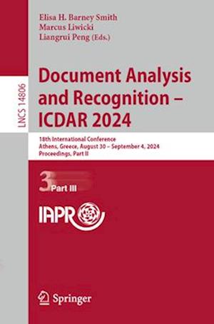 Document Analysis and Recognition - Icdar 2024