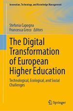 The Digital Transformation of European Higher Education