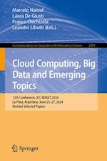 Cloud Computing, Big Data and Emerging Topics