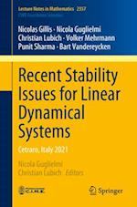 Recent Stability Issues for Linear Dynamical Systems