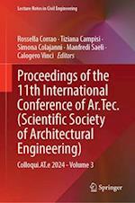 Proceedings of the 11th International Conference of Ar.Tec. (Scientific Society of Architectural Engineering)