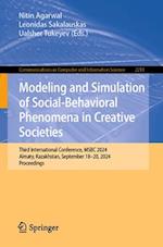 Modeling and Simulation of Social-Behavioral Phenomena in Creative Societies