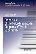 Properties of the Color-Magnitude Diagrams of Type Ia Supernovae