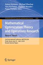 Mathematical Optimization Theory and Operations Research