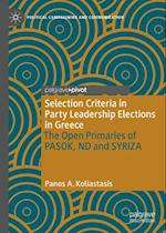 Selection Criteria in Party Leadership Elections in Greece