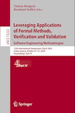 Leveraging Applications of Formal Methods, Verification and Validation. Software Engineering Methodologies