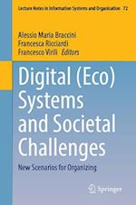 Digital (Eco) Systems and Societal Challenges