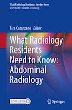 What Radiology Residents Need to Know