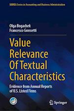 Value Relevance of Textual Characteristics