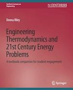 Engineering Thermodynamics and 21st Century Energy Problems