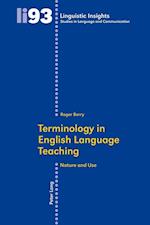 Terminology in English Language Teaching