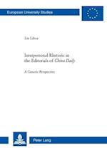 Interpersonal Rhetoric in the Editorials of China Daily
