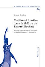 Matiere Et Lumiere Dans Le Theatre de Samuel Beckett