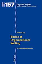 Jung, Y: Basics of Organizational Writing
