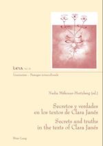 Secretos Y Verdades En Los Textos de Clara Janés- Secrets and Truths in the Texts of Clara Janés