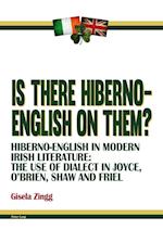 Zingg, G: Is there Hiberno-English on them?