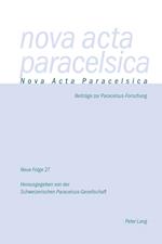 Nova ACTA Paracelsica 27/2016