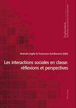 Les interactions sociales en classe : réflexions et perspectives