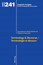 Terminology & Discourse/Terminologie et discours
